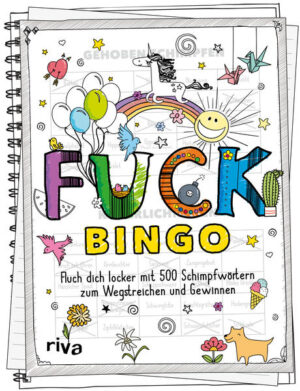 Bingo ist nur etwas für Seniorentreffs und Kindergeburtstage? Von wegen! Diese Version des uralten Klassikers ist jedoch nichts für Zartbesaitete und garantiert nicht jugendfrei. Beim ultimativen FUCK-Bingo rufst du keine langweiligen Zahlen aus, sondern schmutzige Wörter und derbe Flüche, die du vor Oma lieber nicht in den Mund nehmen solltest. Ein herrliches Partyspiel zum Abreagieren für alle, die wissen, dass nichts befreiender ist, als einfach mal ein herzhaftes »FUCK« abzulassen - oder eines der zahlreichen anderen Schimpfwörter in diesem verflucht lustigen Bingo-Buch. +++ Auf fluch-dich-locker.de findest du zusätzlich verfluchte Shirts und viele andere entsetzlich kreative Produkte für einen verdammt entspannten Alltag! +++