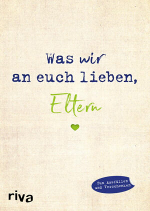 Niemand kennt einen besser und länger als die eigenen Eltern. Man verbringt viele Jahre unter einem Dach, teilt Freud und Leid sowie viele schöne Erinnerungen und hält zusammen, wenn es schwierige Phasen zu bewältigen gilt. Mit niemand anderem kann man so herzhaft lachen oder so unerbittlich streiten. Im Alltag vergisst man viel zu oft zu sagen, wie lieb man sie hat und wie dankbar man ist. Dabei helfen die tiefgründigen und witzigen Fragen, deren gemeinsame Beantwortung nicht nur Spaß macht, sondern die Geschwister einander näherbringt. Ausgefüllt ist das Buch eine wunderschöne Liebeserklärung an die zwei wichtigsten Menschen der Welt.