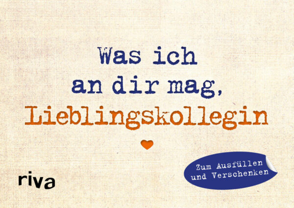 Sie ist einer der Gründe, warum man morgens gern zur Arbeit geht. Die Lieblingskollegin ist mindestens genauso wichtig und vertraut wie die beste Freundin, schließlich verbringt man mit ihr auch die meiste Zeit. Mit »Was ich an dir mag, Lieblingskollegin« kann man seiner Lieblingskollegin auf besondere Art sagen, wie sehr man sie schätzt. Kreative Fragen zum Ausfüllen und Ankreuzen ermöglichen es, mit kleinem Aufwand ein individuelles Geschenk zu gestalten. Voller Komplimente, gemeinsamer Erinnerungen und Wünsche ist dieses Büchlein das perfekte Geschenk zum Geburtstag, zu Weihnachten, zum Abschied oder einfach so.