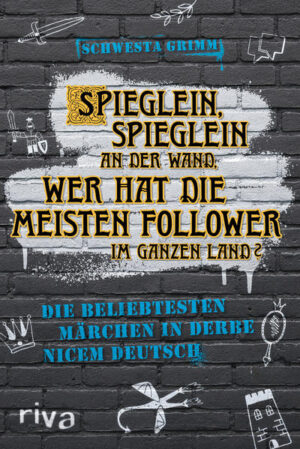 Es war einmal … eine Zeit, in der Märchen angestaubt und langweilig waren. Doch die ist zum Glück vorbei! In diesem Buch zeigt Schwesta Grimm, dass auch Märchen übelst fly sein können, wenn man ihnen nur den richtigen Swag verleiht. Vom Alman Hans im Glück über den Player Rumpelstilzchen bis hin zum Prinzen und seinem Habibi Aschenputtel sind alle krassen Babos am Start - nur dass sie sich jetzt so unterhalten, dass man sie auch versteht. Die reinste Gönnung.