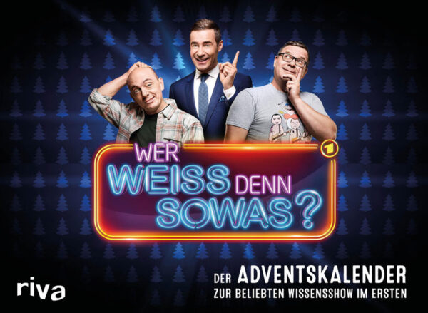 So vergeht die Zeit bis Weihnachten wie im Flug! Die Wissensshow »Wer weiß denn sowas?« genießt Kultcharakter im Ersten und verkürzt nun auch allen Rätselfreunden und Fans mit kniffligen wie spannenden Fragen die Adventszeit. Hinter jedem der 24 Türchen zum Aufreißen verstecken sich drei unglaubliche, amüsante und überraschende Fragen und Antworten zum Miträtseln und Staunen. Ob Wissenschaft, Tierwelt oder tägliches Leben - mit diesem Adventskalender stellst du dein Wissen in den unterschiedlichsten Themengebieten auf die Probe und lernst garantiert noch einiges dazu.