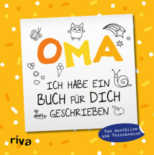 Für Omas gibt es kein schöneres Geschenk als etwas Selbstgemachtes, das zwar nicht immer perfekt, aber dafür voller Liebe ist. In diesem Ausfüllalbum können Kinder besonders kreativ werden und so ihrer Oma sogar ein komplettes selbst gestaltetes Buch schenken. Das kindgerechte Layout, große Schrift und viel Platz zum Malen, Eintragen und Ankreuzen sorgen für Spaß beim Ausfüllen und lassen dieses Geschenk zu einem ganz besonderen Lieblingsstück werden, das nicht nur Omas Herz erwärmt, sondern auch die kleinen Autoren mit Stolz erfüllt.