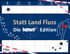 Die Jagd nach den richtigen Begriffen beginnt In der Tatort-Version des Kultspiels Stadt-Land-Fluss wird nicht nach Städten, Flüssen oder Namen gefragt - hier sind Tatwaffen, Todesursachen und Mordmotive gesucht. 36 unterhaltsame Kategorien rund um das Tatort-Universum sorgen ebenso für Nervenkitzel wie spannende Zusatzregeln. Ein Muss für alle Fans des Sonntagabend-Krimis.