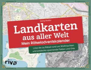 Wie lang ist eigentlich die Küste der Weihnachtsinsel? An welchem Ort hat der Weihnachtsmann sein eigenes Postamt und wie viele Wege führen zum Nürnberger Christkindlesmarkt? In diesem Rätseladventskalender erwarten dich 24 spannende Landkarten aus aller Welt, die darauf warten, näher entdeckt zu werden. Mehrere Quizfragen zu den verschiedensten Orten bieten dir täglich einen kniffligen Rätselspaß, damit die Zeit bis Heiligabend wie im Flug vergeht. Durch den integrierten Lösungsteil kannst du dein Wissen direkt überprüfen und mehr über die Vielfalt und Beschaffenheit unseres Planeten lernen. Mach dich bereit für eine geographische Abenteuerreise rund um den Globus!