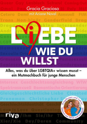 Ich bin schwul, darf ich das empfinden? Was, wenn meine Eltern nicht unterstützen, dass ich trans*-identitär bin? Muss ich mich outen, und wenn ja, wie? Sich selbst zu akzeptieren, so zu leben und zu lieben, wie man will, ist eine große Herausforderung. Labels und heteronormative Strukturen geben Schubladen vor und besonders junge Menschen müssen oft Mut aufbringen, wenn sie aufgrund ihrer Sexualität oder ihres Gender-Ausdrucks anecken. Lehrer und Dragqueen Gracia Gracioso kennt diese Ängste und zeigt mit seinem Buch, dass »anders sein« nicht schlimm ist. Im Gegenteil - die Welt ist bunt und es lohnt sich immer, man selbst zu sein.