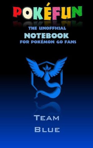 Notebook for fans of Pokemon GO. Perfect as gift booklet to say thank you, or as birthday/christmas present or for yourself. Notebook for fast and simple saving of instructions, tactics or for all things you do not want to forget Adressbook for saving of contact information of trainers/teammembers Due to a handy format, the notebook can be comfortably used in any situation (e.g. on the way or at home or at work) Perfect for spontaneous collection of ideas or as a memorization tool for appointments, meetings points, fight strategies at arenas, etc. Practical handling due to easy pocket format Further features: glossy cover, ruled paper, Team Yellow symbol at one upper corner of each page.