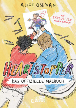 Werde Teil der Heartstopper-Welt! Nick und Charlie sind dein absolutes Lieblingspaar? Und du kannst von Heartstopper einfach nicht genug kriegen? Dann kommt hier das perfekte Buch für dich! Male deine Lieblingsszenen aus, triff Charaktere wieder, die dir ans Herz gewachsen sind, und schreibe deine ganz eigene Heartstopper-Geschichte! Mit Original-Illustrationen aus den Graphic Novels von Alice Oseman. - Für alle Fans von Heartstopper - Illustriert von Alice Oseman - Mit Original-Illustrationen aus den Graphic Novels sowie bisher unveröffentlichten Motiven - Mit Minicomic und Sprechblasen zum Selbstausfüllen Klimaneutrales Produkt - Wir unterstützen ausgewählte Klimaprojekte!