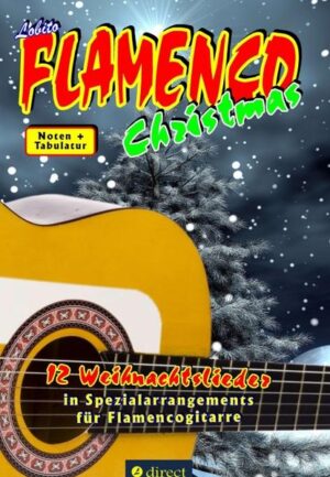 . 12 Weihnachtslieder in Spezialarrangements für Flamencogitarre von Lobito sowohl in traditioneller Notenschrift als auch in leicht lesbarer Gitarrentabulatur mit ausführlichen Fingersätzen für beide Hände und hilfreichen Griffdiagrammen sowie umfangreichen Zeichenerklärungen, Ausführungshinweisen und wertvollen Spieltipps. Inhalt: ALEGRIAS - Stille Nacht FARRUCA - Maria durch ein' Dornwald ging GUAJIRA - Süßer die Glocken nie klingen MALAGUENA - Leise rieselt der Schnee PETENERA - Es kommt ein Schiff geladen SEGUIRIYAS - Inmitten der Nocht SEVILLANAS - Kommet ihr Hirten SOLEARES - Joseph, lieber Joseph mein TANGUILLO - Ihr Kinderlein, kommet TIENTOS - Amen ZAMBRA - O Tannenbaum, du trägst ein' grünen Zweig