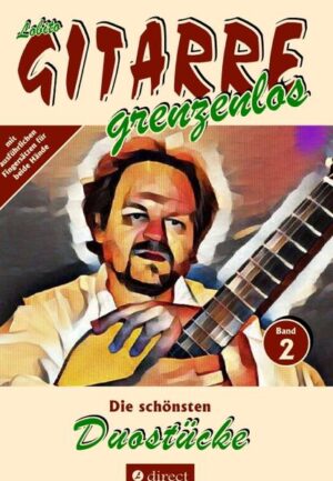 - Eine Zusammenstellung ausgesuchter Duostücke für zwei Gitarren (Sammelband 2) des Gitarristen, Autors und Komponisten Lobito in traditioneller Notenschrift mit ausführlichen Fingersätzen für beide Hände und hilfreichen Griffdiagrammen sowie umfangrei