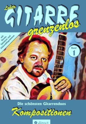 . Eine Sammlung ausgesuchter Originalkompositionen für zwei Gitarren (Band 1) des Gitarristen, Autors und Komponisten Lobito sowohl in traditioneller Notenschrift als auch in leicht lesbarer Gitarrentabulatur mit ausführlichen Fingersätzen und hilfreichen Griffdiagrammen sowie umfangreichen Zeichenerklärungen, Ausführungshinweisen und wertvollen Spieltipps.