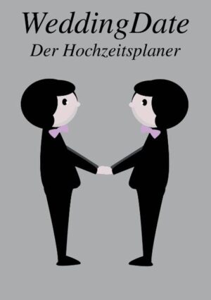 Wedding Date - Der Hochzeitsplaner (Mr. & Mr.): Damit der schönste Tag im Leben stressfrei verläuft. Ringbuch A5 | 14,8 x 21 cm | 104 Seiten | hochwertiges Papier: weiß 120g - Seiten zum freien Gestalten - praktischen Listen zu Adressen und Angeboten - übersichtliche Gästelisten - hilfreicher Budgetplaner - Checklisten für die Planung - Zeitplaner für den Hochzeitstag - ausreichend Platz für Notizen