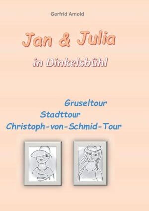 Wer möchte schon nichts von Geistern, Schätzen, habgierigen Betrügern und Hexen in einer alten Stadt wissen? Die Geschwister Jan und Julia verbringen ihre Ferien bei Oma und Opa in Dinkelsbühl. Jan geht in die 4. Klasse, Julia in die 6. Da sind kleine Reibereien an der Tagesordnung. Mit Opa unternehmen sie Stadttouren. Er kennt gruselige Schauplätze, wo es spukt, er erzählt auch vom Spitznamen "Blausieder" und dem Heimatfest "Kinderzeche". Ganz nebenbei werden vergangene Zeiten lebendig. Jan und Julia entdecken auf Schritt und Tritt Geschichte pur, denn Opa weiß überall spannende, kleine Geschichten und erklärt interessante Gebäude. Und in der Adventszeit dreht sich bei Oma und Opa alles um Christoph von Schmid, den Dichter des weltbekannten Weihnachtslieds "Ihr Kinderlein, kommet". Er ist in Dinkelsbühl geboren, sein Denkmal steht auf dem Marktplatz. Sie besuchen die Orte, wo er war und hören etwas von seinen Erlebnissen und Erzählungen. Als Lehrer und Dinkelsbühler Stadtarchivar bringt Gerfrid Arnold sein fundiertes Wissen pädagogisch der Jugend nahe. Ein unterhaltsamer Stadtführer für die ganze Familie: 70 Stationen zum Lesen und Schmunzeln. Stadtpläne und Straßenangaben erleichtern die Orientierung. Mit vielen Bildern.