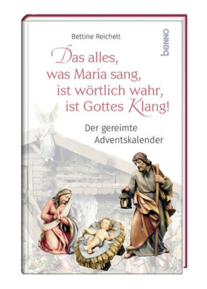 Dieser Adventskalender bietet einen unterhaltsamen und ungewöhnlichen Zugang zur Weihnachtsgeschichte. In Reimversen erzählt er von der Verkündigung an Maria, den Zweifeln Josefs und Marias Besuch bei Elisabeth, von den Hirten, die von den Feldern zum Stall eilen, und von der langen Reise der drei Weisen vom Morgenland bis zum Jesuskind in der Krippe. Dabei klingt immer wieder der Lobgesang der Maria mit, das Magnificat, das die Heilstaten Gottes preist - hier in einer zeitgemäßen Textfassung mit leichtschwingender Melodie. Faszinierende Fotografien detailreicher traditioneller Südtiroler Krippenfiguren machen diesen Adventskalender zu einem ganz besonderen Begleiter durch die Adventszeit. • 24 Gedichte zu den einzelnen Stationen der Weihnachtsgeschichte • faszinierende Fotografien Südtiroler Krippenfiguren • ein unterhaltsamer, ungewöhnlicher Zugang zur Weihnachtsbotschaft