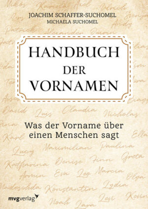 Die meisten Leute wissen ungefähr, wie die wörtliche Bedeutung ihres Namens lautet. Doch was sagt der Vorname noch über einen Menschen? Welche Eigenschaften und Wesensarten verbergen sich hinter den Buchstaben? Und inwiefern beeinflusst ein Name seinen Träger? Der renommierte Coach und Sachbuchautor Joachim Schaffer-Suchomel hat über 3000 Vornamen recherchiert und erläutert hier deren tiefere Bedeutung und Hintergründe. Dieses Buch ist ein Muss für alle, die mehr als nur die Herkunft ihres Namens wissen wollen!