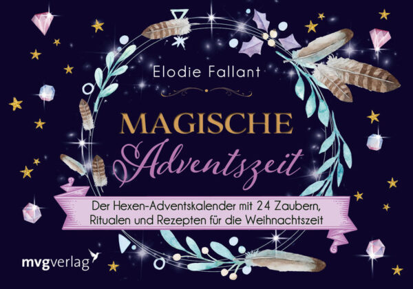 Begib dich auf eine magische Reise durch den Advent Die Vorweihnachtszeit hat seit jeher eine magische Aura und bietet eine wunderbare Gelegenheit, die ruhige und besinnliche Zeit zu nutzen, um dich mit der Magie und Natur um dich herum zu verbinden. Öffne an jedem Adventstag eine Seite und entdecke hinter 24 Türchen Zauber, magische Rituale, weihnachtliche Rezepte und einfache Übungen, um Kraft zu tanken, positive Energie zu finden und deine Intuition zu stärken. Ein zauberhafter Adventskalender für jede Hexe und alle Magie-Fans.