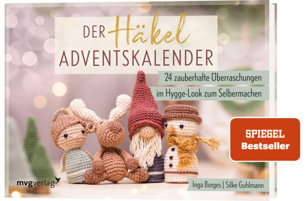 Diese 24 Überraschungen sind für alle Häkelfans, die Freude haben, sich durch den Advent zu häkeln. Hinter jeder Tür verbirgt sich eine Häkelanleitung für ein kleines und schnell umzusetzendes Projekt im Hygge-Look. Christbaumanhänger, Geschenkanhänger, Amigurumi und Co. verwandeln das Zuhause in eine weihnachtliche skandinavische Welt. Im Grundlagenteil werden anschaulich alle im Adventskalender verwendeten Techniken beschrieben und bieten auch für Anfänger*innen den perfekten Einstieg.