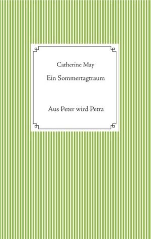 "Ein Sommertagtraum" ist die Geschichte eines Jungen, der während eines Ferienaufenthalts zunächst gezwungenermaßen, dann mit immer mehr Genuss Mädchenkleider trägt. Die Geschichte erlaubt es sich (und den Lesern), zu träumen: So könnte die Geschichte eines Jungen auch verlaufen in einer irgendwie besseren Welt. Sie ist bewusst nicht als erotische Erzählung angelegt. Peter steht erst an der Schwelle zur Entdeckung seiner eigenen Sexualität. Umso überraschender sind die Entdeckungen, die er macht: Es ist, als sei er Teil eines Traums, als hätte er die 'Welt hinter dem Schrank' betreten, und plötzlich ist alles anders, als er es kennt. Die Faszination der Körperlichkeit äußert sich auch in leiseren Tönen als im sexuellen Akt. Der Traum aber ist perfekt, wenn das Abenteuer auf die Liebe trifft.