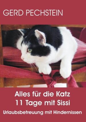 Was macht man mit der lieben Katze oder dem Haustier, wenn man in den Urlaub fahren will oder diese für längere Zeit allein lassen muss? Man sucht eine verständnisvolle Vertrauensperson zur Betreuung des Samtpfötchens. Ute und Herbert wurden so zu Katzenbetreuern für 11 Tage. Erschwerend dabei ist, dass sie keine großen Erfahrungen mit Tieren im Haushalt besitzen. Sie kennen zwar Sissi, wussten, dass die 12 Jahre alte, recht eigenwillige Katzendame nicht pflegeleicht ist. Doch sie kann auch sehr lieb und verschmust sein. Eine Katze eben, wie man sie kennt und liebt. Begleiten wir die beiden Senioren in dieser Zeit - einer Zeit mit neuen Erfahrungen, Überraschungen und Turbulenzen. Chaoszeiten bei dem "Pflegepersonal" beginnen dann, wenn die Hauskatze Sissi einfach mal weg ist, sich ohne Vorankündigung Ausgang nimmt. Mit Humor erzählt der Autor von den daraus entstehenden Sorgen und turbulenten Suchaktionen von Ute und Herbert. Er nimmt den Leser mit, auch die liebenswerten Seiten von Sissi kennenzulernen, zu sehen, wie Ute und Herbert von Tag zu Tag mehr Sissi in ihr Herz schließen. Sie verlassen Sissi mit dem Gefühl, eine Freundin zurückzulassen. Der baldige Weihnachtsbesuch bringt Wiedersehensfreude auf beiden Seiten. Er verkürzt die Wartezeit des kleinen Paul auf das Christkind, denn Oma erzählt spannend aus ihrer Kindheit, wo sie eine Katze namens Felix betreute. Es ist eine Erzählung, die nicht nur bei Tier- und Katzenfreunden Erinnerungen an eigene Erlebnisse wach werden lassen. Dieses Buch ist eine Liebeserklärung an die Katzen, die oft als "Samtpfötchen" bezeichnet werden. Doch nicht immer sind sie es. Die Erkenntnis: Man muss das Verhalten des tierischen Mitbewohners nicht verstehen, sondern es ganz einfach akzeptieren und tolerieren. Es ist eine kurzweilig geschriebene Katzengeschichte für die ganze Familie, für groß und klein, und gut geeignet als kurzweilige Lektüre für unterwegs.