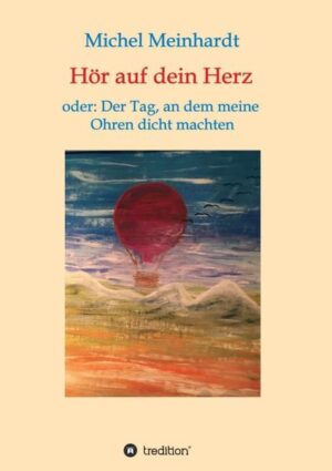 Michel Meinhardt erlitt in den letzten 20 Jahren mehrere "Hörstürze" und "Burnouts", bedingt durch Stress, und wurde im letzten Jahr plötzlich nahezu taub. Er weiß, was es bedeutet, wenn die Ohren plötzlich dicht machen und nichts mehr hören wollen. "Hör auf dein Herz - oder: Der Tag, an dem meine Ohren dicht machten" soll dem Leser die Chance eröffnen, den eigenen Umgang mit Stress im alltäglichen Leben zu reflektieren, um ihm rechtzeitig aus dem Weg gehen zu können. Die witzig geschriebenen Anekdoten - die überwiegend in der Heimat des Autors, in Nordhessen, spielen - zaubern dem Leser ein Lächeln ins Gesicht und der Leser erkennt sich in der einen oder anderen Situation vielleicht sogar wieder. Ein Buch für vom Alltag stressgeplagte Menschen. Für Manager, Lehrer, Ärzte und für alle Menschen, die täglich Verantwortung tragen müssen, die spüren, dass ihnen diese Verantwortung ihr Leben schwerer macht, dass Stress entsteht, der sich kumuliert und zur Gefahr für die Gesundheit wird.