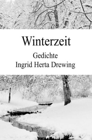 WINTERZEIT lässt auf poetische Weise in die stimmungsvolle Winter-und Weihnachtszeit eintauchen. In unterschiedlichen Gedichtformen schildert die Autorin Impressionen dieser beschaulichen, stimmungsvollen Zeit, wie wir sie in unserem Kulturkreis erleben können. Schwarzweiß-Fotos ergänzen einige Texte. Das Taschenbuch ist der vierte Band der Reihe POESIE DER JAHRESZEITEN.Die Bücher eignen sichbesonders gut als Geschenk für Menschen, die gerne Gedichte lesen.