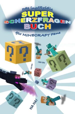 Achtung liebe MINECRAFT Fans! Das lang erwartete und heiß ersehnte SUPER SCHERZFRAGENBUCH mit vielen lustigen Scherzfragen rund um das Thema MINECRAFT ist endlich da! Tauche ein in eine Welt voller verrückter Fragen und noch lustigeren Antworten zum Schmunzeln und Ablachen! Perfekt auch als Geschenk oder Mitbringsel. Ein Muss für alle jungen MINECRAFTFans!