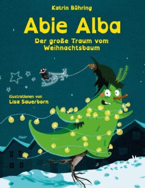 Abie Alba möchte Weihnachtsbaum werden! Als ihn aber niemand aus der Baumschule mit nach Hause nimmt, pfeift Abie Heiligabend auf seine Wurzeln und tut etwas, was noch kein Tannenbaum vor ihm gewagt hat: Abie zieht seine Wurzeln aus der Erde! Zusammen mit Teggie, einer frechen und vorlauten Winkelspinne, macht sich Abie auf den Weg durch die Winternacht - für seinen großen Traum vom Weihnachtsbaum. Eine zauberhaft verspielt und lustig verpackte Weihnachtsgeschichte mit Herz, Humor und Happy End von der Schauspielerin und Drehbuchautorin Katrin Bühring. Zum Vorlesen für Kinder ab 5 Jahren und für die ganze Familie! Ein Baummärchen über Wünsche, Träume, über Freundschaft und Mut, über Nächstenliebe und Geborgenheit, über Entwurzelung, die für unser aller Entwurzelung steht, aber auch über Naturschutz, Nachhaltigkeit, Konsumverhalten und den Umgang mit Plastik.