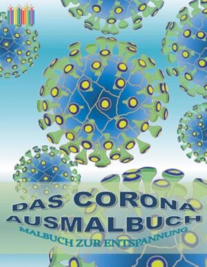 Dieses Ausmalbuch enthält 19 ganzseitige Ausmalvorlagen verschiedener Virentypen (z.B. Corona, Hepatitis, Influenza Virus etc.) wie auch von Körperabwehrzellen. Vergiss deine Corona Beunruhigungen für einige Zeit und erlebe stattdessen Stunden voller Entspannung, Muße, vollkommener Harmonie und kreativer Gestaltung beim Ausmalen dieser besonderen Bilder aus dem Mikrokosmos. Nutze Farb-, Bunt- und Bleistifte oder auch Filzstifte, um den Motiven deinen persönlichen Ausdruck zu verleihen. Ein Muss für alle, die sich dem Corona Thema für ein paar Stunden entziehen und die Situation stattdessen kreativ verarbeiten möchten. Weitere Bücher zum Thema Corona von Brian Gagg: 1. Corona Witze und Sprüche - Humor gegen das Virus! 2. Corona geht viral! Das Corona Witzebuch 3. Das Corona Wortesuchrätselbuch. Fakten über Corona & Co 4. Gruß aus der Quarantäne! Das Corona Postkartenbuch 5. Corona Notizbuch 6. FCK CRN Notizbuch 7. Corona Lisa Notizbuch 8. Corona? Hab ich schon! Notizbuch