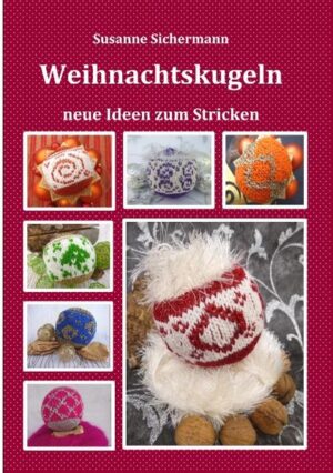 Wundervolle gestrickte Weihnachtskugeln In diesem Buch finden Sie neue, glänzende Strickideen für die Weihnachtszeit. Die Glanzgarne verleihen den Kugeln einen Hauch von Luxus und zaubern, aus jeder Dekoration, etwas Besonderes. Stricken Sie die Kugeln passend zu Ihrer Weihnachtsdekoration oder als Geschenk für Ihre Lieben. Elegante Modelle warten darauf, von Ihnen gestrickt zu werden.