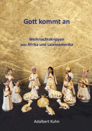 "Gott kommt an. Weihnachtskrippen aus Afrika und Lateinamerika" von Adalbert Kuhn Farbenprächtige und originelle Krippen aus Afrika und Lateinamerika kann der Leser in diesem Buch bewundern, der jeweiligen Kultur des Landes entsprechend. "Gott kommt an" ist der Titel des Buches von Adalbert Kuhn über seine Sammlung von Weihnachtskrippen. Die Wertschätzung von Volkskunst und Kunstfertigkeit fremder Kulturen wird sichtbar. Der Autor führt in Bedeutung und Geschichte der Krippen ein und stellt als Theologe seine Gedanken zur Menschwerdung Gottes vor. Spannend ist. dass die Frohe Botschaft der Geburt Christi bei ihrer Wanderung um die Welt von den verschiedenen Völkern und Regionen in der Gestaltung der Krippen der jeweiligen Kultur angepasst wurde. So kann Kuhn auch eine kurze Geschichte der Weihnachtskrippen Afrikas und Lateinamerikas vorlegen mit spezifischen Beobachtungen in beiden Kontinenten. Dass diese Geschichte wesentlich erst im letzten Jahrhundert spielt, ist eine Erkenntnis seiner Recherchen. Die gesellschaftliche und politische Realität von Krippen kommt immer wieder vor, so wird Weihnachten als Fest der Solidarität Gottes mit uns Menschen angesprochen. Ein Buch für alle, die Krippen lieben, die Freude an der Kunstfertigkeit anderer Völker haben und die sich mit der Bedeutung von Weihnachtskrippen auseinandersetzen wollen. Ein Buch, das anregt, Details zu entdecken und auch selbst Ausstellungen zu organisieren. Erschienen ist das Buch im BoD -Verlag - Books on Demand, Norderstedt, ISBN Nr. 9783751970006, 120 Seiten mit 119 farbigen Abbildungen.