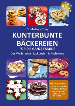 Warum bäckt man Kekse eigentlich nur zu Weihnachten selbst? Naschen wir Kekse nicht zu jeder Jahreszeit gerne? In diesem Buch finden Sie "zeitlose" Keksrezepte, die immer passen. Schließlich knabbern wir Kekse wie Butterkekse, Doppelkekse mit Schokofüllung oder Amaretti auch unterm Jahr zu Kaffee und Tee gerne. Das Buch liefert Ihnen natürlich auch klassische Weihnachtsrezepte neu interpretiert, angepasst an den modernen gesunden Lebensstil. Gluten- und laktosefreie Rezepte sowie Nährwertangaben sind daher ebenfalls angeführt. Ausgefallene Zutaten wie Avocado, Süßkartoffel oder Bohnen sollen Ihre Backlust anregen und Ihre Kreativität wecken. Garantiert werden Sie von den 56 köstlichen Rezepten begeistert sein! Aber nicht nur das: Kurzgefasstes Basiswissen rund ums Thema Keksebacken, Lagern, welche Alternativen fehlende Backzutaten ersetzen sowie Tipps zum Backen mit Kleinkindern sind zudem nachzulesen. Eröffnen Sie zu Hause Ihre eigene Keksbackstube und zaubern Sie unzählige Gaumenfreuden mit den spannendsten Kombinationen aus Zutaten, Gewürzen, Formen und Konsistenzen. Backen Sie ab nun die Kekse für Ihre Familie und Freunde das ganze Jahr über selbst!