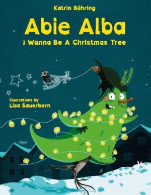 Abie Alba wants to be a Christmas tree! But when nobody takes him home from the nursery, Abie thumbs his nose at his roots on Christmas Eve and does what no Christmas tree before him has ever dared to do: Abie pulls his roots out of the ground! Together with Teggie, a cheeky and impertinent angle spider, Abie makes his way through the winter night to follow his big Christmas tree dream. An enchantingly playful and fun packed Christmas story with lots of heart, humor and a happy ending by actress and screenwriter Katrin Bühring. For children from ages 5 and for the whole family. A tree fairy tale about wishes and dreams, friendship and courage, charity and security, and about anyone who has ever been uprooted, but also about nature conservation, sustainability, consumer behavior and plastic use.