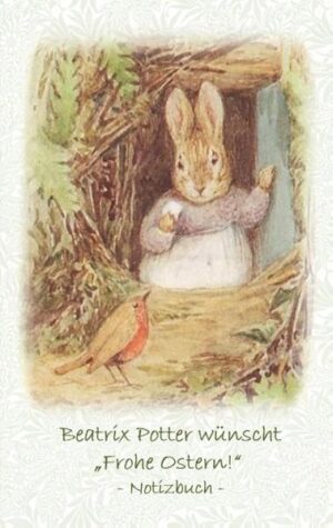 for english please scroll down - Für alle Freunde von original Beatrix Potter Illustrationen mit einem osterlichen Hasen-Covermotiv. - Persönlicher Begleiter, verwendbar u.a. als Notizbuch, Notizheft, Einschreibbuch, Tagebuch oder Anti-Stress Kritzelbuch. - Perfekter Ort zum Festhalten von Geistesblitzen, Action Items, Erlebnissen, Projekten, Plänen, kreativen Ideen, Gedanken, ToDo-Listen, Kritzelleien u.v.m., einfach für alles was man nicht vergessen will und darf! - Im praktischen Pocketformat, liniert und mit glänzendem Cover. - Super Geschenkidee! Notebook for all friends of Beatrix Potter illustrations. Cover is showing a Rabbit at Easter. Perfect as gift booklet to say thank you, or as present or for yourself. *** Notebook for fast and simple saving of instructions, prescriptions or for all things you do not want to forget *** Due to a handy format, the notebook can be comfortably used in any situation (e.g. on the way or at home or at work) *** Perfect for spontaneous collection of ideas or as a memorization tool *** Practical handling due to easy pocket format Further features: glossy cover, ruled paper