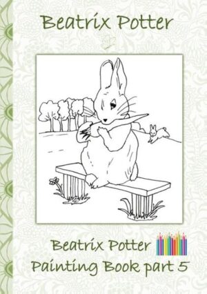 This Beatrix Potter Painting Book part 5 contains 19 beautiful artwork illustrations taken from different original Beatrix Potter stories, revised by Elizabeth M. Potter. The illustrations are from the following Beatrix Potter tales: The Tale of Mr. Tod The Story of a Fierce Bad Rabbit Three Little Mice Wag-by-Wall Experience hours full of stress relief and enjoy to express your creativity through colouring. Use crayons, coloured pencils or water colours to give the illustrations a personal touch. Join the Beatrix Potter community and find yourself enchanted by the magical passion of inspiring colouring.