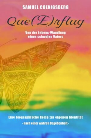 In Que(E)rflug schildert Samuel Coenigsberg die Lebensgeschichte von Levy Bergman, dem 2. Sohn einer Arbeiterfamilie mit Migrationshintergrund. Verstörende Traumata aus seiner Kindheit beeinflussen fortan und nachhaltig sein grundlegendes Lebensgefühl. Derart geprägt entwickeln sich Lebensbilder, denen er durch seine Instabilität und gelernte Unaufrichtigkeit nicht gerecht werden kann, besonders nicht als späterer Familienvater. Unbeabsichtigt verstrickt er sich in riskante Doppelleben und infiziert sich mit HIV, was ihn als erfolgreichen Unternehmer und seine Familie komplett aus den vermeintlich sicheren Bahnen wirft. Die Idylle zerbricht, neben seiner Frau Sophie und seinen Kindern Suzanne und Maurice, verliert Levy auch seine wirtschaftliche Existenz und sein gesamtes soziales Netz. Depressionen und ein Suizidversuch folgen. Nach einer ersten gescheiterten, schwulen Beziehung sucht er Wege, seine wahre Identität frei zu entfalten, und hin zu einem überzeugten Ja! im Leben.