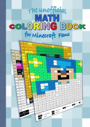 You are a fan of Minecraft and you like coloring? Then, this is the perfect book for you! There are 35 pictures of your favorite Minecraft creatures to color. Practise your multiplication, substraction, division and addition skills. Solve the exercises and use the key below the picture to find the correct colors for the different squares. The pictures provide exercises in basic (1st and 2nd Grade) and advanced levels (3rd and 4th Grade). The only things you need to start the fun are this book and colored pencils. A must have for all fans of Minecraft.