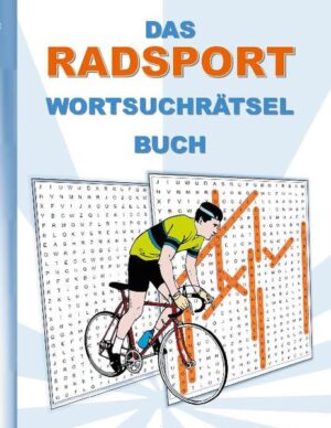 Achtung liebe RADSPORT Fans! Das erste Buch mit vielen spannenden Wortsuchrätseln zum Thema RADSPORT ist endlich da! Ob du gerade eine Pause von deinen täglichen Pflichten machst, im Bus oder in der U-Bahn sitzt, auf etwas wartest, oder du einfach nur entspannen möchtest, jetzt kannst du den RADFAHRER Flair jederzeit genießen, sogar wenn du nicht Rad fährst. Ein Muss für alle Fans diesen tollen Sports! Die Rätsel sind gut lesbar in großer Schrift gehalten. Die Lösungen finden sich ebenfalls im Buch. Wortsuchrätsel zu lösen ist eine sinnvolle Beschäftigung, ist motivierend und Training für die grauen Gehirnzellen! Perfekt auch als Geschenk oder schönes Mitbringsel. Weitere Wortsuchrätselbücher von Brian Gagg: H I S T O R Y: 1970iger Jahre, 1980iger Jahre, 1990iger Jahre, 1980iger Jahre Retrospaß, 1.WELTKRIEG, 2.WELTKRIEG, S P O R T: ANGELN, BADMINTON, BASKETBALL, BOWLING, EISHOCKEY, FALLSCHIRMSPRINGEN, FELDHOCKEY, FUßBALL, GOLF, HANDBALL, MINIGOLF, POKERN, RADSPORT, REITSPORT, SCHACH, SCHWIMMSPORT, SKI SPORT, SPORTARTEN, SQUASH, TENNIS, TISCHTENNIS, VOLLEYBALL, F A M I L I E U N D B E Z I E H U N G E N: MUTTER, VATER, SCHWESTER, BRUDER, OMA, OPA, FREUNDSCHAFT, LIEBESZITATE, F R E I Z E I T U N D H O B B I E S: GRILLEN, SKAT, URLAUB, SMARTPHONE und HANDY, AUTOMARKEN, BLUMEN, GARTEN, HUNDE, KATZEN, J A H R E S Z E I T E N U N D -E R E I G N I S S E: FRÜHLING, SOMMER, HERBST, WINTER, WEIHNACHTEN, OSTERN, HALLOWEEN, GEBURTSTAG, R E L I O N: BIBELVERSE O R T E: BERLIN, MALLORCA, S O N S T I G E S: GLÜCK, UFO, SCIENCE FICTION, HORROR, KRANKENPFLEGE, KRIMINALITÄT, LEHRER, SCHULE, LUSTIGE SCHIMPFWORTE