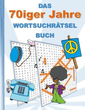 Achtung liebe Fans der 70iger Jahre! Das erste Buch mit vielen spannenden Wortsuchrätseln zum Thema 70iger Jahre ist endlich da! Ob du gerade eine Pause von deinen täglichen Pflichten machst, im Bus oder in der U-Bahn sitzt, auf etwas wartest, oder du einfach nur entspannen möchtest, jetzt kannst du den nostalgischen Flair der 70iger Jahre jederzeit genießen, sogar wenn du sie selbst nicht erlebt hast. Ein Muss für alle Fans dieses besonderen Jahrzehnts! Die Rätsel sind gut lesbar in großer Schrift gehalten. Die Lösungen finden sich ebenfalls im Buch. Wortsuchrätsel zu lösen ist eine sinnvolle Beschäftigung, ist motivierend und Training für die grauen Gehirnzellen! Perfekt auch als Geschenk oder Mitbringsel. Weitere Worträtselbücher von Brian Gagg: H I S T O R Y: 1970iger Jahre, 1980iger Jahre, 1990iger Jahre, 1980iger Jahre Retrospaß, 1.WELTKRIEG, 2.WELTKRIEG, S P O R T: ANGELN, BADMINTON, BASKETBALL, BOWLING, EISHOCKEY, FALLSCHIRMSPRINGEN, FELDHOCKEY, FUßBALL, GOLF, HANDBALL, MINIGOLF, POKERN, RADSPORT, REITSPORT, SCHACH, SCHWIMMSPORT, SKI SPORT, SPORTARTEN, SQUASH, TENNIS, TISCHTENNIS, VOLLEYBALL, F A M I L I E U N D B E Z I E H U N G E N: MUTTER, VATER, SCHWESTER, BRUDER, OMA, OPA, FREUNDSCHAFT, LIEBESZITATE, F R E I Z E I T U N D H O B B I E S: GRILLEN, SKAT, URLAUB, SMARTPHONE und HANDY, AUTOMARKEN, BLUMEN, GARTEN, HUNDE, KATZEN, J A H R E S Z E I T E N U N D -E R E I G N I S S E: FRÜHLING, SOMMER, HERBST, WINTER, WEIHNACHTEN, OSTERN, HALLOWEEN, GEBURTSTAG, R E L I O N: BIBELVERSE O R T E: BERLIN, MALLORCA, S O N S T I G E S: GLÜCK, UFO, SCIENCE FICTION, HORROR, KRANKENPFLEGE, KRIMINALITÄT, LEHRER, SCHULE, LUSTIGE SCHIMPFWORTE