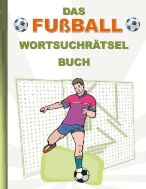 Achtung liebe FUßBALL Fans! Das erste Buch mit vielen spannenden Wortsuchrätseln zum Thema FUßBALL ist endlich da! Ob du gerade eine Pause von deinen täglichen Pflichten machst, im Bus oder in der U-Bahn sitzt, auf etwas wartest, oder du einfach nur entspannen möchtest, jetzt kannst du den FUßBALL Flair jederzeit genießen, sogar wenn du nicht gerade spielst. Ein Muss für alle Fans diesen tollen Sports! Die Rätsel sind gut lesbar in großer Schrift gehalten. Die Lösungen finden sich ebenfalls im Buch. Wortsuchrätsel zu lösen ist eine sinnvolle Beschäftigung, ist motivierend und Training für die grauen Gehirnzellen! Perfekt auch als Geschenk oder Mitbringsel. Weitere Wortsuchrätselbücher von Brian Gagg: H I S T O R Y: 1970iger Jahre, 1980iger Jahre, 1990iger Jahre, 1980iger Jahre Retrospaß, 1.WELTKRIEG, 2.WELTKRIEG, S P O R T: ANGELN, BADMINTON, BASKETBALL, BOWLING, EISHOCKEY, FALLSCHIRMSPRINGEN, FELDHOCKEY, FUßBALL, GOLF, HANDBALL, MINIGOLF, POKERN, RADSPORT, REITSPORT, SCHACH, SCHWIMMSPORT, SKI SPORT, SPORTARTEN, SQUASH, TENNIS, TISCHTENNIS, VOLLEYBALL, F A M I L I E U N D B E Z I E H U N G E N: MUTTER, VATER, SCHWESTER, BRUDER, OMA, OPA, FREUNDSCHAFT, LIEBESZITATE, F R E I Z E I T U N D H O B B I E S: GRILLEN, SKAT, URLAUB, SMARTPHONE und HANDY, AUTOMARKEN, BLUMEN, GARTEN, HUNDE, KATZEN, J A H R E S Z E I T E N U N D -E R E I G N I S S E: FRÜHLING, SOMMER, HERBST, WINTER, WEIHNACHTEN, OSTERN, HALLOWEEN, GEBURTSTAG, R E L I O N: BIBELVERSE O R T E: BERLIN, MALLORCA, S O N S T I G E S: GLÜCK, UFO, SCIENCE FICTION, HORROR, KRANKENPFLEGE, KRIMINALITÄT, LEHRER, SCHULE, LUSTIGE SCHIMPFWORTE