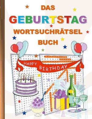 Achtung liebe GEBURTSTAGS Fans! Das erste Buch mit vielen spannenden Wortsuchrätseln zum Thema GEBURTSTAG ist endlich da! Ob du gerade eine Pause von deinen täglichen Pflichten machst, im Bus oder in der U-Bahn sitzt, auf etwas wartest, oder du einfach nur entspannen möchtest, jetzt kannst du den Flair eines GEBURTSTAGS jederzeit genießen. Ein Muss für alle Fans dieses besonderen Tages! Die Rätsel sind gut lesbar in großer Schrift gehalten. Die Lösungen finden sich ebenfalls im Buch. Wortsuchrätsel zu lösen ist eine sinnvolle Beschäftigung, ist motivierend und Training für die grauen Gehirnzellen! Perfekt auch als Geschenk oder besonderes Mitbringsel. Weitere Wortsuchrätselbücher von Brian Gagg: H I S T O R Y: 1970iger Jahre, 1980iger Jahre, 1990iger Jahre, 1980iger Jahre Retrospaß, 1.WELTKRIEG, 2.WELTKRIEG, S P O R T: ANGELN, BADMINTON, BASKETBALL, BOWLING, EISHOCKEY, FALLSCHIRMSPRINGEN, FELDHOCKEY, FUßBALL, GOLF, HANDBALL, MINIGOLF, POKERN, RADSPORT, REITSPORT, SCHACH, SCHWIMMSPORT, SKI SPORT, SPORTARTEN, SQUASH, TENNIS, TISCHTENNIS, VOLLEYBALL, F A M I L I E U N D B E Z I E H U N G E N: MUTTER, VATER, SCHWESTER, BRUDER, OMA, OPA, FREUNDSCHAFT, LIEBESZITATE, F R E I Z E I T U N D H O B B I E S: GRILLEN, SKAT, URLAUB, SMARTPHONE und HANDY, AUTOMARKEN, BLUMEN, GARTEN, HUNDE, KATZEN, J A H R E S Z E I T E N U N D -E R E I G N I S S E: FRÜHLING, SOMMER, HERBST, WINTER, WEIHNACHTEN, OSTERN, HALLOWEEN, GEBURTSTAG, R E L I O N: BIBELVERSE O R T E: BERLIN, MALLORCA, S O N S T I G E S: GLÜCK, UFO, SCIENCE FICTION, HORROR, KRANKENPFLEGE, KRIMINALITÄT, LEHRER, SCHULE, LUSTIGE SCHIMPFWORTE