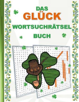 Achtung liebe Fans des GLÜCKS! Das erste Buch mit vielen spannenden Wortsuchrätseln zum Thema GLÜCK ist endlich da! Ob du gerade eine Pause von deinen täglichen Pflichten machst, im Bus oder in der U-Bahn sitzt, auf etwas wartest, oder du einfach nur entspannen möchtest, jetzt kannst du den Flair des GLÜCKS jederzeit auf dich positiv einwirken lassen. Die Rätsel sind gut lesbar in großer Schrift gehalten. Die Lösungen finden sich ebenfalls im Buch. Wortsuchrätsel zu lösen ist eine sinnvolle Beschäftigung, ist motivierend und Training für die grauen Gehirnzellen! Perfekt auch als Geschenk oder schönes Mitbringsel. Weitere Wortsuchrätselbücher von Brian Gagg: H I S T O R Y: 1970iger Jahre, 1980iger Jahre, 1990iger Jahre, 1980iger Jahre Retrospaß, 1.WELTKRIEG, 2.WELTKRIEG, S P O R T: ANGELN, BADMINTON, BASKETBALL, BOWLING, EISHOCKEY, FALLSCHIRMSPRINGEN, FELDHOCKEY, FUßBALL, GOLF, HANDBALL, MINIGOLF, POKERN, RADSPORT, REITSPORT, SCHACH, SCHWIMMSPORT, SKI SPORT, SPORTARTEN, SQUASH, TENNIS, TISCHTENNIS, VOLLEYBALL, F A M I L I E U N D B E Z I E H U N G E N: MUTTER, VATER, SCHWESTER, BRUDER, OMA, OPA, FREUNDSCHAFT, LIEBESZITATE, F R E I Z E I T U N D H O B B I E S: GRILLEN, SKAT, URLAUB, SMARTPHONE und HANDY, AUTOMARKEN, BLUMEN, GARTEN, HUNDE, KATZEN, J A H R E S Z E I T E N U N D -E R E I G N I S S E: FRÜHLING, SOMMER, HERBST, WINTER, WEIHNACHTEN, OSTERN, HALLOWEEN, GEBURTSTAG, R E L I O N: BIBELVERSE O R T E: BERLIN, MALLORCA, S O N S T I G E S: GLÜCK, UFO, SCIENCE FICTION, HORROR, KRANKENPFLEGE, KRIMINALITÄT, LEHRER, SCHULE, LUSTIGE SCHIMPFWORTE