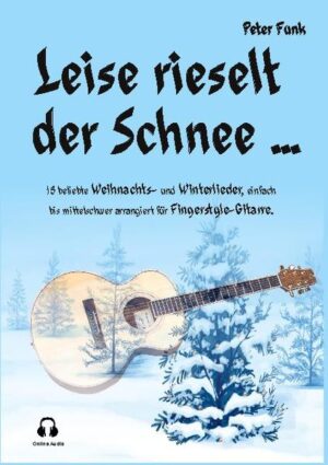 In diesem Band finden sich einige der beliebtesten Weihnachts- und Winterlieder, arrangiert für Gitarre und eingeteilt in vier Schwierigkeitsstufen - von super einfach bis mittelschwer: Je nachdem, wieviel Kerzen auf dem Adventskranz brennen ... Es macht einfach Spaß, diese Instrumentaltitel in der (Vor-) Weihnachtszeit für sich selber zu spielen oder anderen zu Gehör zu bringen. Außerdem ist die vorliegende Auswahl an Stücken wunderbar geeignet für den Gitarrenunterricht in der Adventszeit, da es viele detaillierte Spielangaben gibt und Noten und Tabulaturen gleichberechtigt nebeneinander stehen. Zu jedem Titel gibt es außerdem kurze, interessante Infos zur Entstehung sowie die Liedtexte und einen online Link zu den entsprechend eingespielten Liedbeispielen.