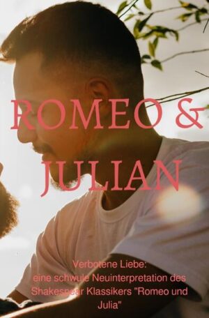 Tauche ein in eine moderne Neuinterpretation des zeitlosen Klassikers von Shakespeare - "Romeo und Julian". In diesem bewegenden Liebesroman erlebst du eine leidenschaftliche und spannungsgeladene Geschichte, die dich von der ersten Seite an fesseln wird. In einer Welt, in der Geheimnisse und Vorurteile regieren, kreuzen sich die Wege von Romeo und Julian. Zwei junge Männer, die gegen alle Widerstände kämpfen, um ihre Liebe zu leben. Doch ihre Verbindung ist nicht nur von intensiven Gefühlen geprägt, sondern auch von Intrigen, Machtspielen und der Last des Verborgenen. Während sie sich in den Armen des anderen verlieren, müssen Romeo und Julian ihre Liebe geheim halten, um den gesellschaftlichen Konventionen zu entkommen. Ihre Beziehung wird auf die Probe gestellt, als Tybalt auftaucht und den Machtkampf zwischen ihren verfeindeten Familien neu entfacht. Mit atemberaubender Sprache und einer fesselnden Erzählung entführt dich dieser Liebesroman in eine Welt voller Emotionen, Dramatik und unerschütterlicher Hingabe. Erlebe die zarte Verbindung zweier Seelen, die gegen alle Hindernisse ankämpfen und bereit sind, alles für ihre Liebe zu opfern. "Romeo und Julian" ist eine Hommage an Shakespeares Meisterwerk, das mit einer LGBTQI+-Perspektive zum Leben erweckt wird. Tauche ein in eine Geschichte voller Leidenschaft, Spannung und dem unerschütterlichen Glauben an die wahre Liebe. Eine mitreißende Saga, die dich bis zur letzten Seite in ihren Bann ziehen wird - "Romeo und Julian" ist ein Buch, das dich nicht mehr loslassen wird."