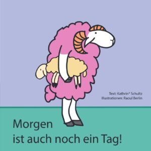 Morgen ist auch noch ein Tag, Kann ich das essen? und Warum hat Mama Schaf Hörner? - mit diesen drei Exemplaren ihrer queeren Bilderbuch-Serie erzählen Kathrin* Schultz & Raoul Berlin die Geschichte von Baby-Schaf. Dieses erlebt mit Mama Schaf und Mama Eule unterhaltsame Alltags-Abenteuer jenseits des heterosexuellen Mainstreams oder festgezurrter Geschlechterkategorien. Wie bringen Mama Schaf und Mama Eule Baby-Schaf abends zum Einschlafen? Welche Pflanzen finden Baby-Schaf und Baby-Frosch auf dem Wiesenspielplatz und welche sind für wen ungenießbar? Bekommt Baby-Schaf später auch Hörner wie Mama Schaf, obwohl es viel lieber einen Panzer wie Schildi hätte? Wie es weitergehen könnte... Geschichten, die Heranwachsende erleben, erleben wir täglich mit den Kindern, die uns umgeben. Wir möchten sie in weiteren Büchern erzählen: Wie haben Mama Schaf und Mama Eule sich kennen und lieben gelernt? Ist Mama Eule von Beruf wirklich Ärztin? Denn auch ein Baby-Schaf wird mal krank. Wo hat Mama-Schaf Akkordeon spielen gelernt? Welche Krawatte trägt der* Tante Wildschwein am liebsten? Was passiert, wenn Schildi seine rote Kappe verliert? Wie bringt das Erzieher-Nashorn im Tier-Kindergarten das gecheckte Schäfchen und Baby-Schaf dazu, sich doch noch miteinander anzufreunden? Wozu braucht Baby-Schaf eine Tauch-Ausrüstung? Wieso lebt das Igelchen bei einer Hasen-Familie? Warum ist das Ferkelchen kein Ferkelchen? Wer ist der biologische Vater vom Baby-Schaf? Spielt das überhaupt eine Rolle? Fortsetzung folgt...