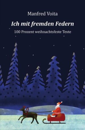 Weihnachten ist das Fest für Geschichten. Alte Geschichten und neue Geschichten. In diesem Buch werden lustige und ernste, schräge und einfühlsame Kurzgeschichten vorgestellt und um mehr oder weniger bekannte Gedichte aus der Weihnachts- und Adventszeit ergänzt. Ob Rilke oder Ringelnatz, viele Dichter haben sich mit weihnachtlichen Themen beschäftigt und ihre Worte bringen den weihnachtlichen Glanz in dieses kleine Büchlein.