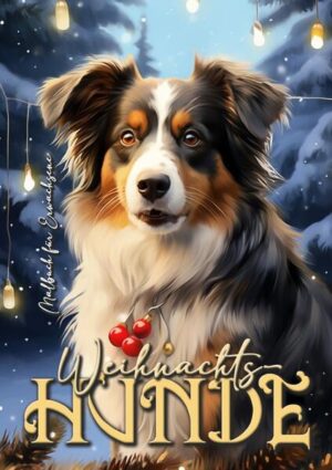 Weihnachts-Hunde Malbuch für Erwachsene Ein Weihnachtsmalbuch mit festlich dekorierten Hunden Das Malbuch beinhaltet 60 S. A4 weisse Rückseiten (kein durchdrücken, optimal zum aufhängen) viele verschiedene Hunderassen mit toller Weihnachts-Dekoration für festliche Stunden Das Hunde Malbuch ist ein tolles Geschenk für Hunde Liebhaber und Hunde Besitzer.