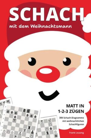 Eine Kurzgeschichte und 300 weihnachtliche Schachaufgaben für Schachspieler jeden Alters und jeder Spielstärke. Liebevoll gezeichneten Figuren erwecken das Schachbrett zum Leben und entführen Sie in eine zauberhafte Welt, in der die Springer Rentiere sind, die Bauern köstliche Lebkuchen, und der Weihnachtsmann der König ist. Ein schönes und intelligentes Weihnachtsgeschenk für Familie, Freunde und Kollegen