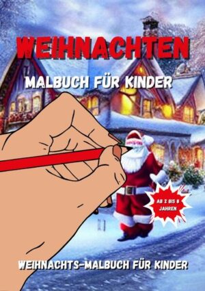 Entdecken Sie das Weihnachtsmalbuch für Kinder! Mit einfachen und bezaubernden Weihnachtsbildern zum Ausmalen ist dieses Buch perfekt für Kinder von 2 bis 8 Jahren. Es bietet viele kreative Ausmalseiten, die die Fantasie anregen und die Vorfreude auf die Weihnachtszeit wecken. Von Weihnachtsbäumen über festliche Dekorationen bis hin zu fröhlichen Weihnachtsmännern - dieses Buch ist voll von wunderbaren Motiven, die Kinder verzaubern werden. Die klaren Linien und gut definierten Bilder machen das Ausmalen leicht und machen Spaß. Es ist nicht nur eine tolle Möglichkeit, die künstlerischen Fähigkeiten der Kinder zu fördern, sondern auch eine fantastische Geschenkidee! Machen Sie Kindern eine Freude mit diesem lustigen und lehrreichen Buch, das ihre Vorfreude auf Weihnachten steigern wird. Kaufen Sie jetzt die neueste Ausgabe der Christmas 2023 Colouring Books und erleben Sie eine festliche Welt voller Spaß und Kreativität!