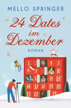 Für alle, die Romantik im Advent lieben. Die erfolgreiche Fotografin Katrin Rabe hat sich mit ihrer Tochter Marie ein schönes Leben eingerichtet. Katrin liebt ihren abwechslungsreichen Beruf und genießt ihre Unabhängigkeit. Einen Mann braucht sie nicht. Das sieht Marie anders! Um dem Liebesglück ihrer Mutter auf die Sprünge zu helfen, schenkt sie Katrin zu deren Geburtstag einen Adventskalender mit 24 Rendezvous. In einem ausgeklügelten Mischverfahren hat Marie ein buntes Sammelsurium an Männern organisiert. Jeden Tag trifft Katrin einen anderen Kandidaten. Schnell ist sie genervt von dem Dating-Marathon, bis ein Mann auftaucht, bei dem nicht nur ihre Kamera „klick“ macht, sondern auch ihr Herz. Kaum hat sie sich das eingestanden, scheint er auf Abstand zu gehen. Als wären diese emotionalen Turbulenzen nicht genug, hält das Schicksal weitere Herausforderungen für Katrin bereit: anstrengende Kundschaft, Stress im Pferdestall, ein wichtiger Fotowettbewerb - und zu allem Überfluss noch Katrins kauzige Mutter, die kurz vor Weihnachten mit sonderbarem Anhang aufkreuzt, der alle auf Trab hält. Ein unvorhergesehenes Ereignis lässt Katrins Leben völlig aus den Fugen geraten. Als sie nichts mehr zu verlieren hat, schiebt sie ihren Stolz beiseite und lernt dabei eine wichtige Lektion: Es lohnt sich, für das einzustehen, was man im Herzen wirklich will. Am Heiligen Abend endet dieser für Katrin und Marie unvergessliche Advent mit einer außergewöhnlichen Bescherung.