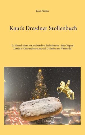 Backe wie ein Profi: Dein ultimativer Guide zum Dresdner Christstollen! Dieses kleine Büchlein soll Dir zeigen, wie Du DEINEN Christstollen wie ein Dresdner Bäcker zu Hause backen kannst. Dazu gibt es einen Überblick über die Geschichte des Dresdner Christstollens aus vorchristlicher Zeit, über den wohl berühmtesten Sachsen aller Zeiten, das Stollenbacken in der DDR und die Neuzeit. Stollen und Weihnachten sollen auch verbinden. Und für die Kleinsten ist es eine Zeit der Wunder und Überraschungen. Deshalb gibt es für die Kinder eine kleine Weihnachtsgeschichte. Stollenbacken für die ganze Familie!