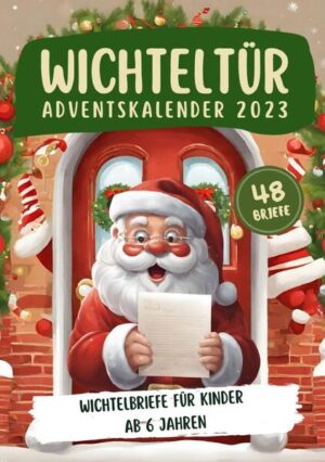 Der Wichteltür Adventskalender ist ein einzigartiges Buch, das die Weihnachtszeit für Kinder noch magischer macht. Hinter jeder der 48 Türchen verbirgt sich ein ganz besonderer Schatz - ein Wichtelbrief. Diese zauberhaften Briefe sind speziell für die Wichteltür konzipiert und bringen die Vorfreude auf Weihnachten in jedem Kind zum Strahlen. Wichtelzauber für die Adventszeit Die Adventszeit ist für Kinder eine Zeit voller Spannung und Erwartung. Mit den Wichteltür Adventskalender wird diese Zeit zu einer zauberhaften Reise in die Welt der Wichtel. Jeden Tag können die Kinder ein neues Türchen öffnen und einen Wichtelbrief entdecken, der von aufregenden Abenteuern, geheimen Geschichten und liebevollen Botschaften erzählt. Vorlesen und Staunen Die Wichteltür Adventskalender Briefe sind nicht nur für Kinder, sondern auch für ihre Eltern, Großeltern oder Geschwister gedacht. Das Vorlesen dieser zauberhaften Geschichten schafft kostbare Momente der Gemeinsamkeit und lässt die Vorfreude auf Weihnachten in der Familie erstrahlen. Weihnachten wie Noch Nie Die Wichtelbriefe entführen Kinder in die Welt der Wichtel, die voller Geheimnisse, Freude und Überraschungen ist. Die Geschichten drehen sich um die Vorbereitungen auf das Weihnachtsfest, die Magie der Wichtel und ihre Abenteuer. Der "Wichteltür Adventskalender" lässt Weihnachten wie noch nie erleben. Wichtelbriefe für die Wichteltür Die Briefe sind speziell dafür gestaltet, um sie hinter der Wichteltür zu platzieren. Jedes Kind wird gespannt darauf warten, was der nächste Tag bringt, wenn es ein neues Türchen öffnen darf und ein weiterer Wichtelbrief seine Weihnachtsfreude erhellt. Der Wichteltür Adventskalender ist ein Buch, das die Weihnachtszeit für Kinder unvergesslich macht.